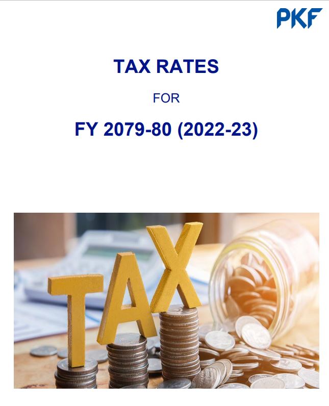 Tax Rates FY 2079-80 - Nepal